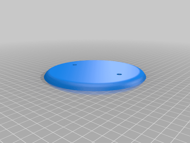 Electrical Box Round Cover 3d model