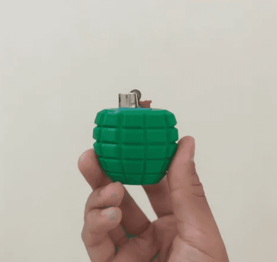 GRENADE LIGHTER FOR BIC MINI (J5) (CASE) 3d model