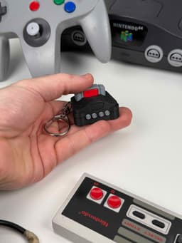 Retro Console Clickers 3d model