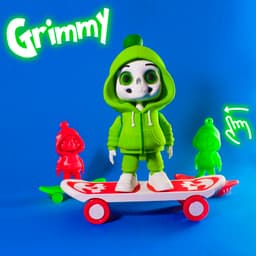 Skull Guy Grimmy 3d model