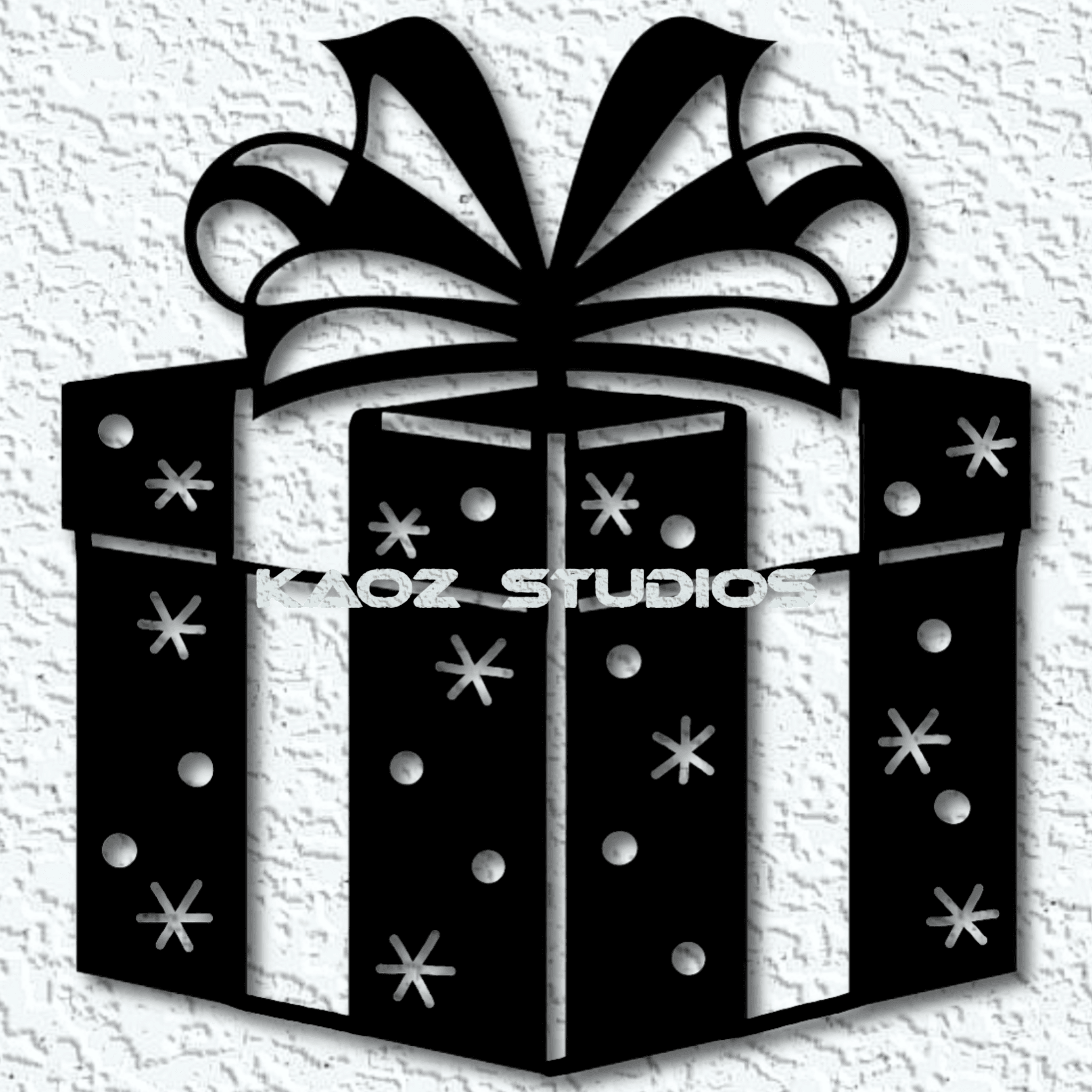 christmas present wall art gift wall decor christmas decoration 3d model