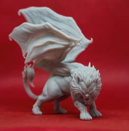 Manticore - Tabletop Miniature 3d model