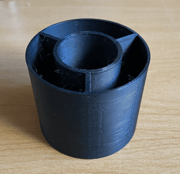 Filamemt spool adapter, 3cm to 6cm 3d model