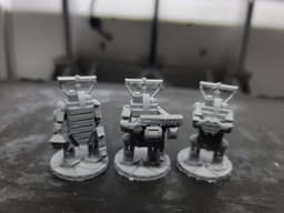 FHW: Worker Bot Sergeant Bannerman set 3d model