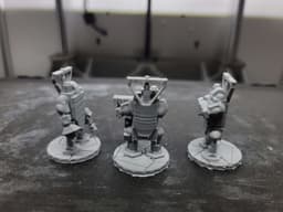 FHW: Worker Bot Sergeant Bannerman set 3d model