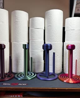 Paper towel holder V3 3d model