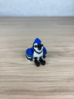 Blue Jay Fidget 3d model
