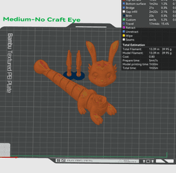 Bunny Dragon - Articulated Easter Dragon - No Supports 3D Print STL/3MF 3d model