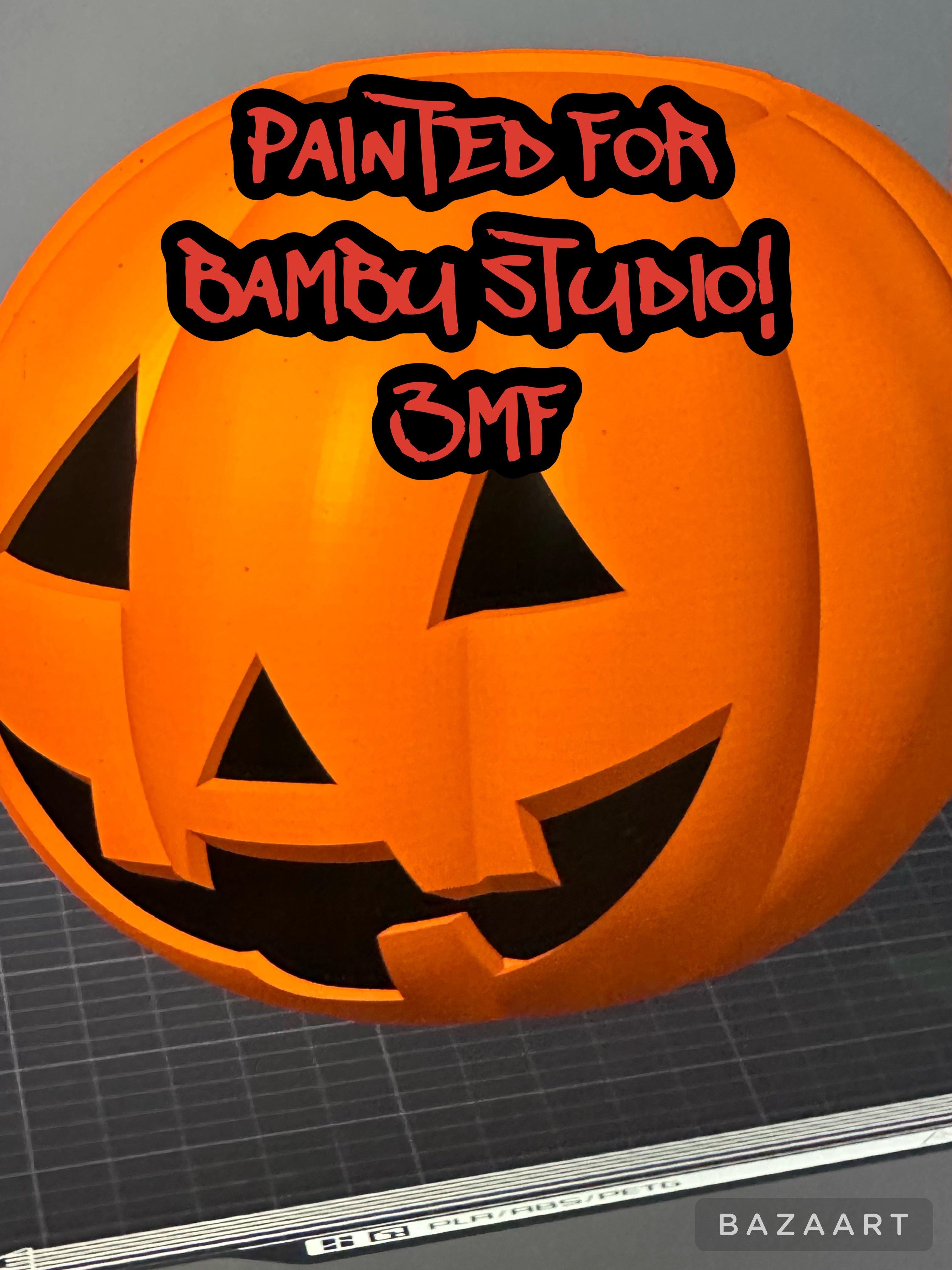 JACK O LANTERN - CAN CUP - 3MF PAINTED FOR BAMBU STUDIO 3d model