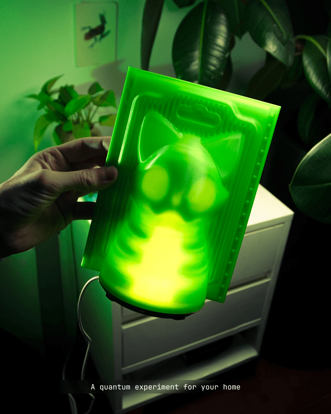 Quantum Kitty Lamp 3d model