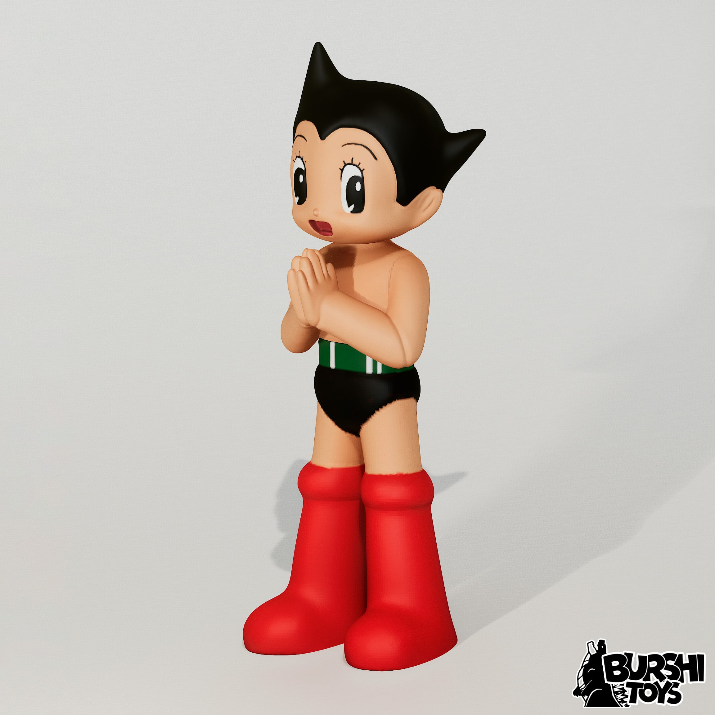 ASTROBOY ART TOY FIGURA 3d model