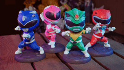 Li'l Red Ranger - Collectible 90s Kids Action Fanart Figure 3d model