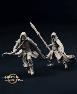 Modular Brightwood Rangers - Presupported 3d model