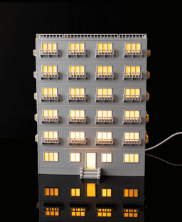 Apartment Lamp - Wide - Bambu LED Light Kit 001 3d model