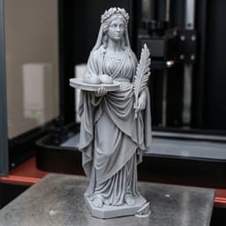 Saint Agatha Sculpture 3d model