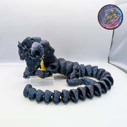 flexi hydra dragon 3d model