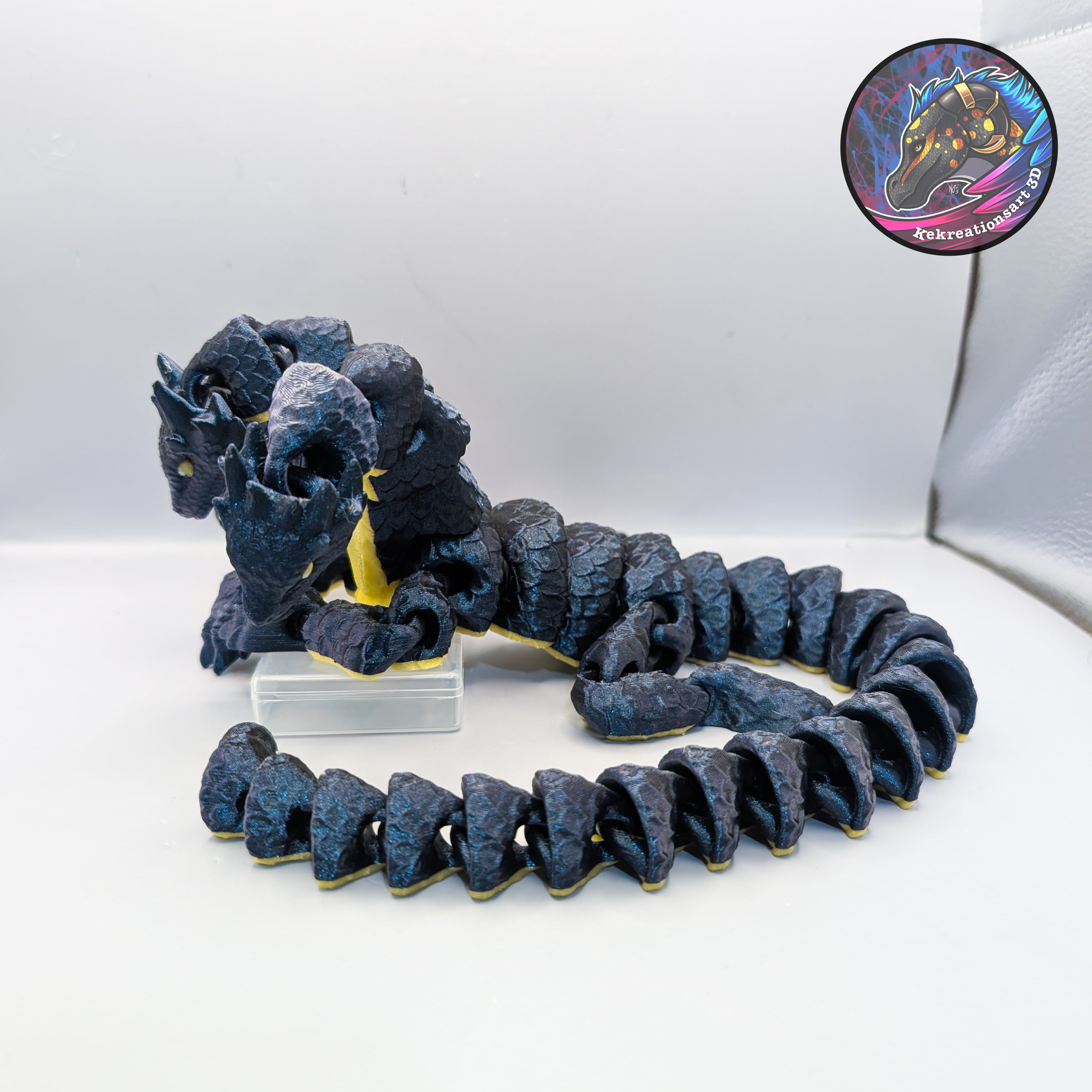 flexi hydra dragon 3d model