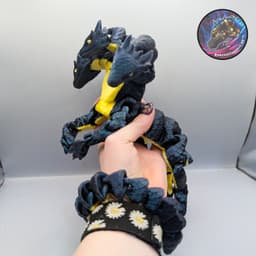 flexi hydra dragon 3d model