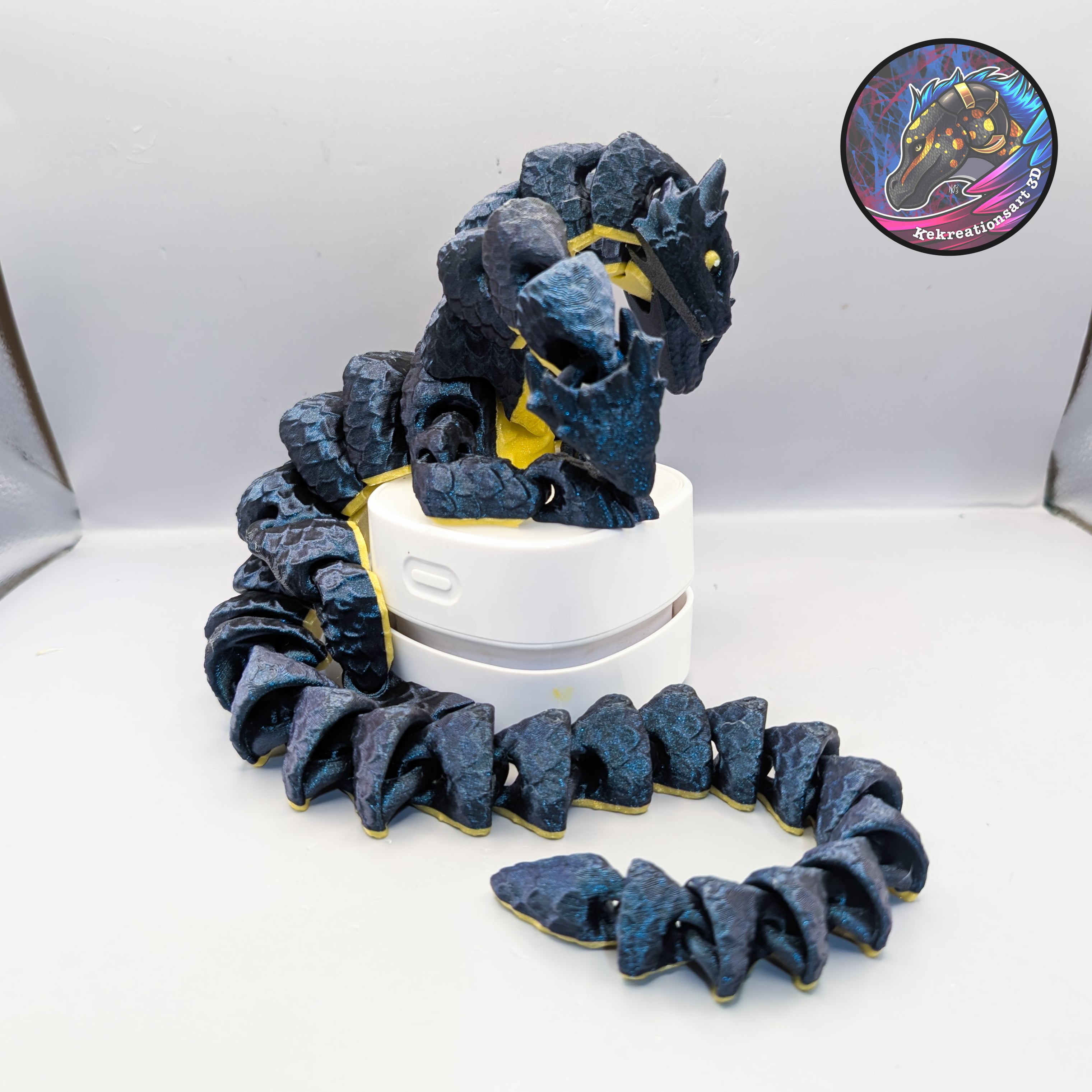 flexi hydra dragon 3d model