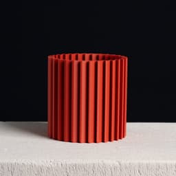 Turbine Pencil Holder, Vase Mode, Slimprint 3d model
