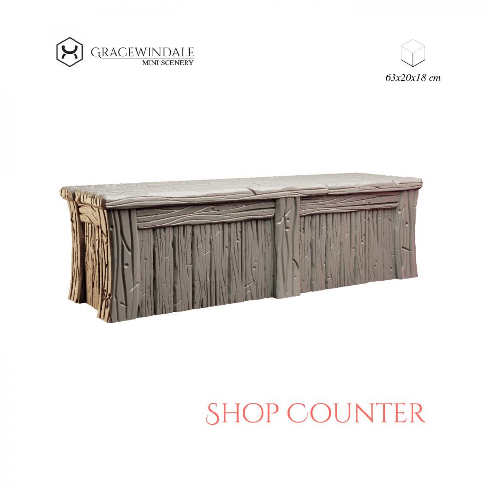 Shop Counter 3d model