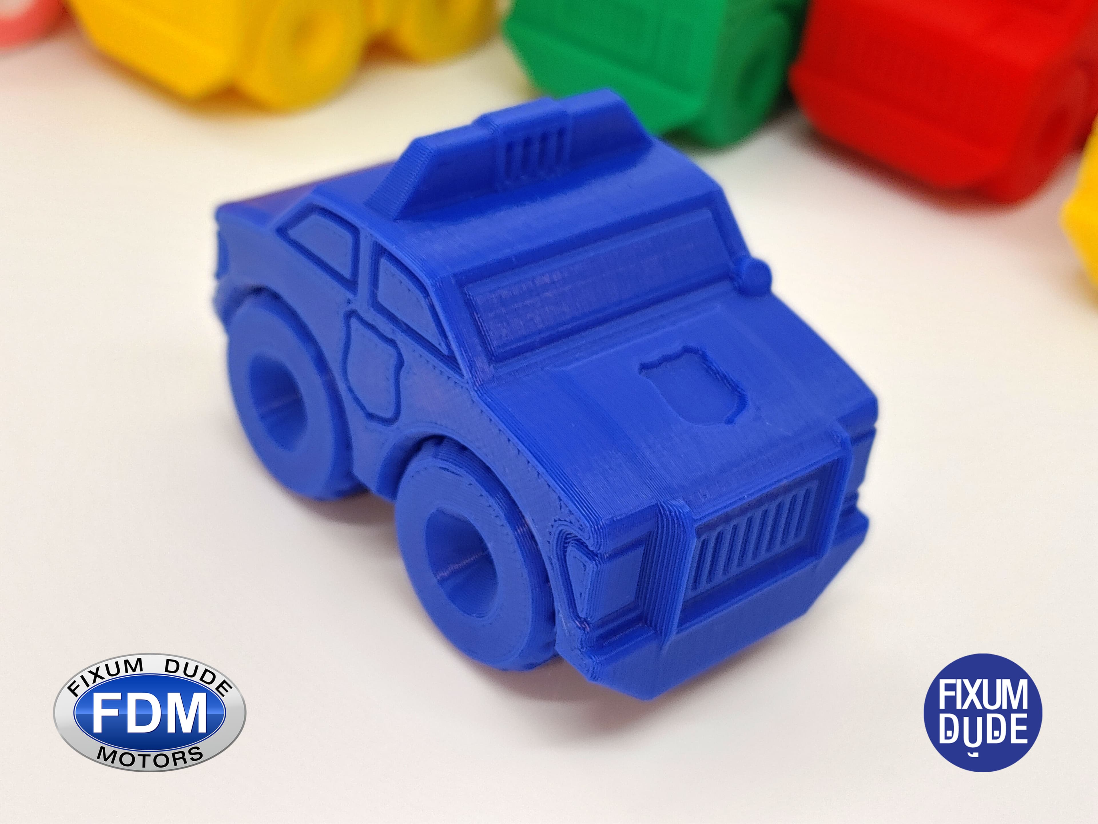 Fixum Dude Motors PiP Police Car 3d model