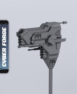 Spaceship Explorer - With Free Cyberpunk - Sci-Fi Gift Ideas for RPG and Wargamers 3d model