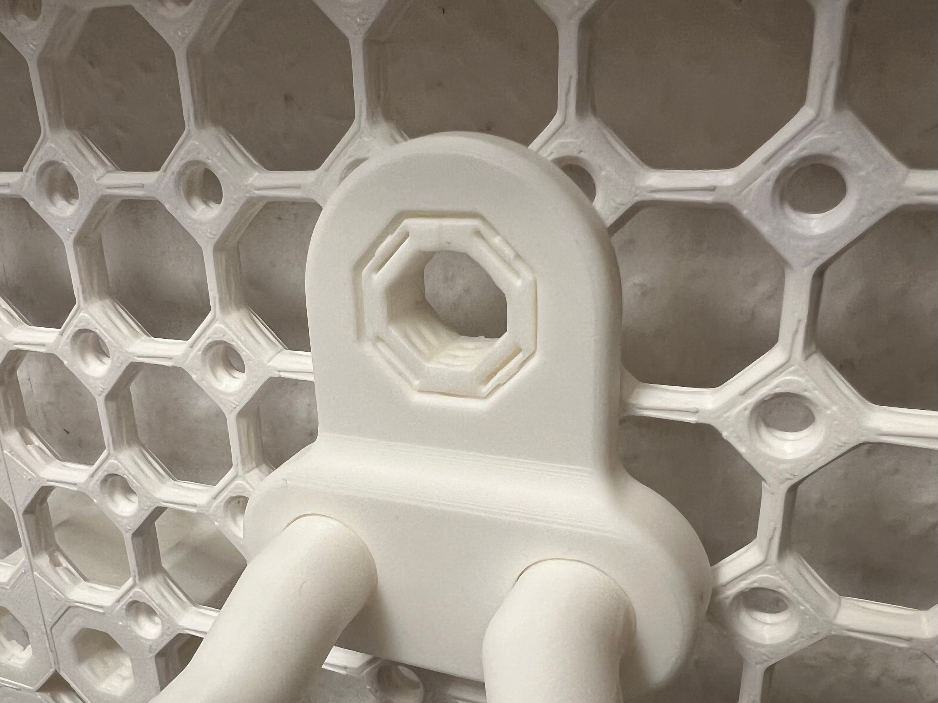 Multiboard double sided snap connector 3d model