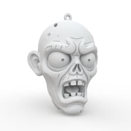 Zombie Keychain 3d model