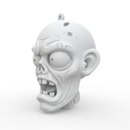 Zombie Keychain 3d model