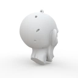 Zombie Keychain 3d model