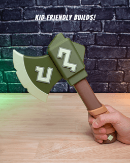 Earthrender - Axe Prop Kit | No Supports, No AMS, No Glue 3d model