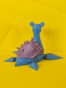 Lapras Low Poly Pokemon 3d model