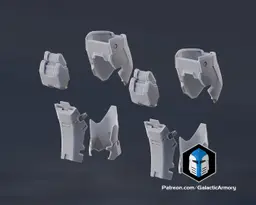 Halo Infinite Master Chief Armor - 3D Print Files 3d model