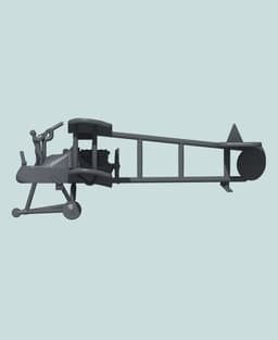 1:144 R.A.F. F.E.2b (Early) 3d model