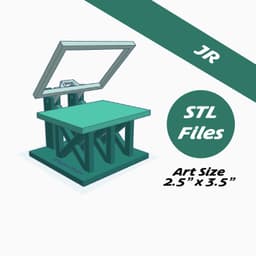 JR Screen Printer 3d model