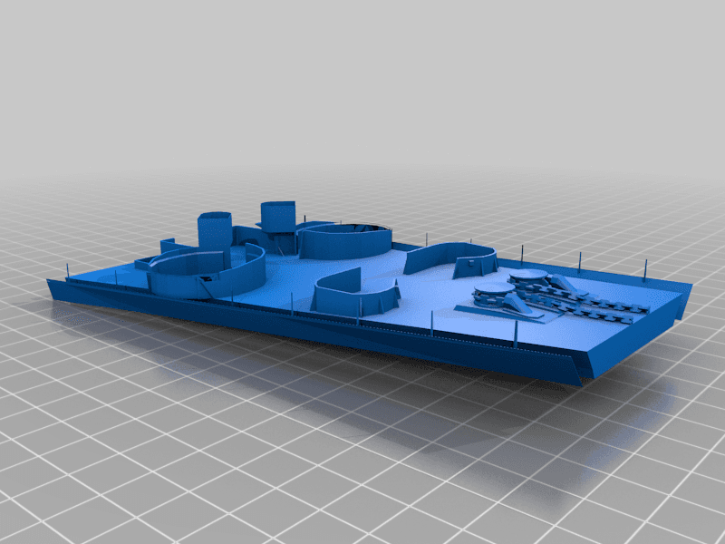 Ship missouri 3d model
