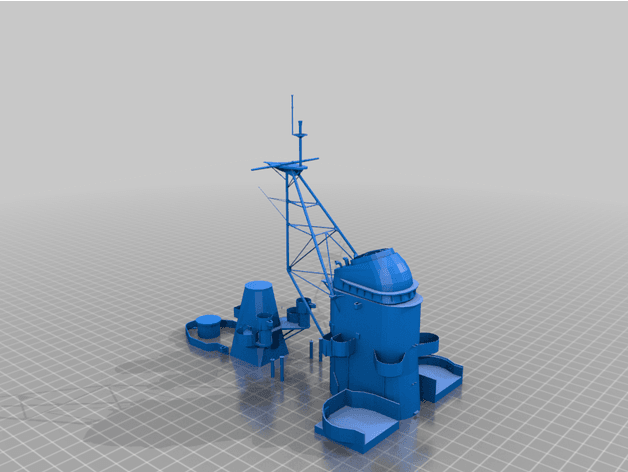 Ship missouri 3d model