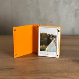 Sliding Photo Book – Instax Mini Frame 3d model