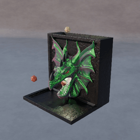 Dragon Dice Tower 3d model