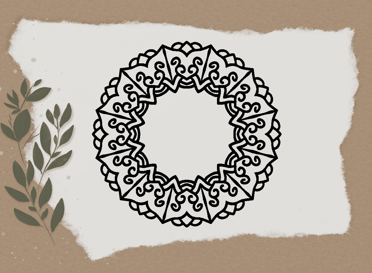 Mandala Decoration 3d model