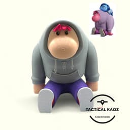 Embarrassment Figurine – Model from Inside Out 2 - Parted Out 3d model