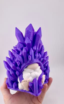 Amethyst Gnome 3d model