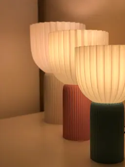 Modern Bedside/Table Lamp - Elysian 3d model