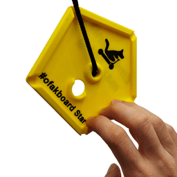 Fingerboard Campus Board for training 3d model