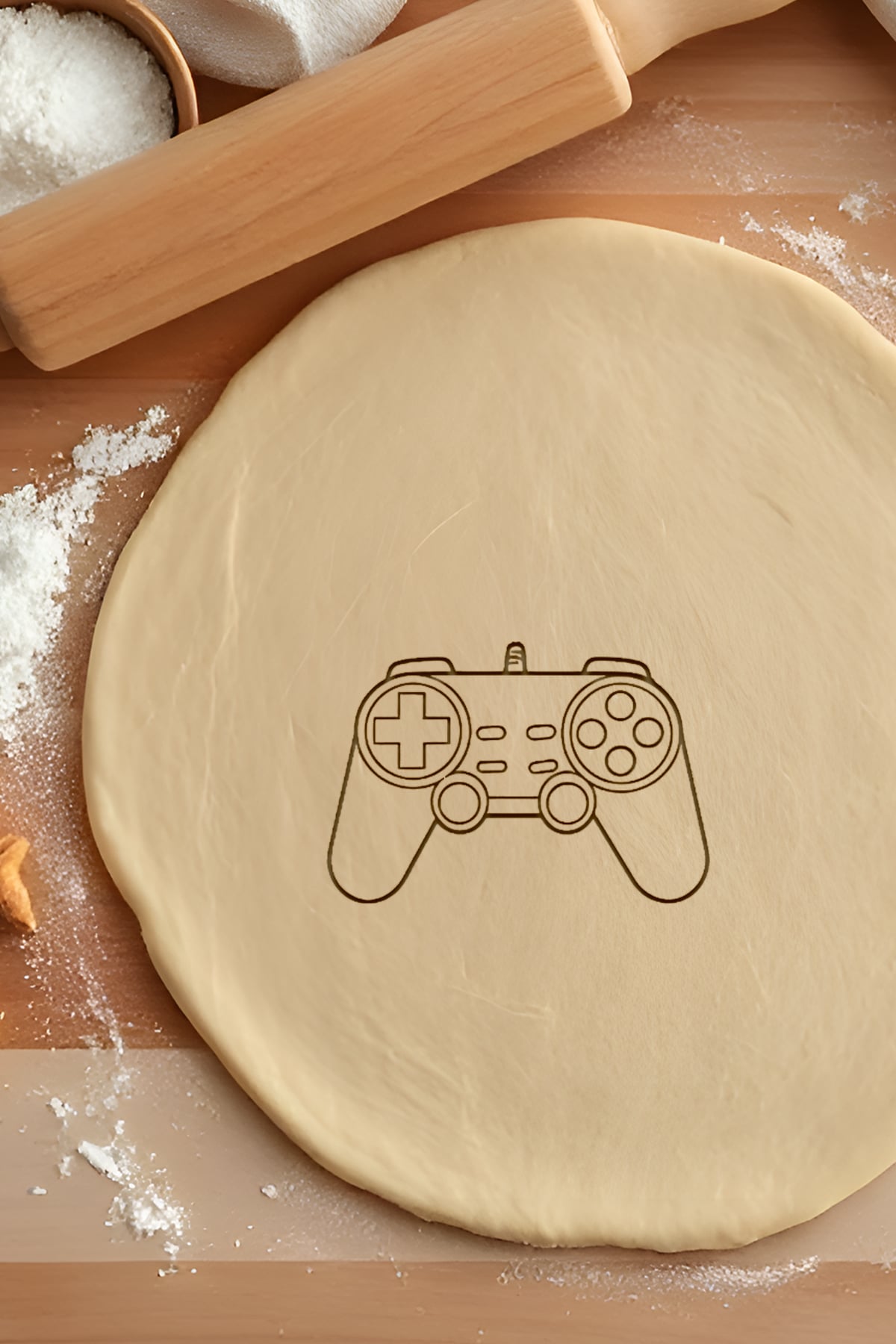 Control Cookie Cutter, Biscuit Cutter 3d model