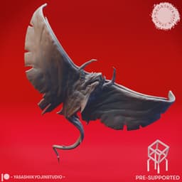 Ixitxachitl Swarm - Tabletop Miniatures (Pre-Supported) 3d model
