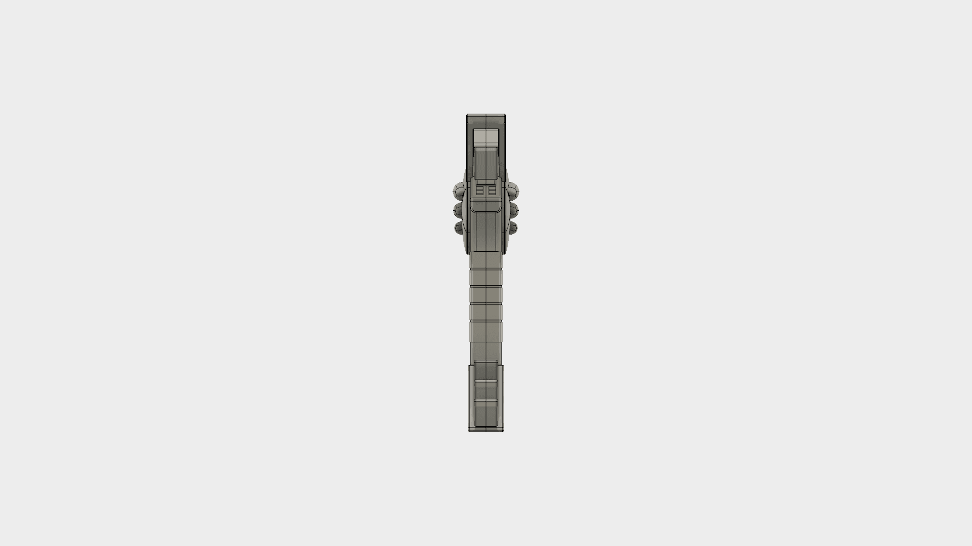 Power Rangers Blaster 3d model