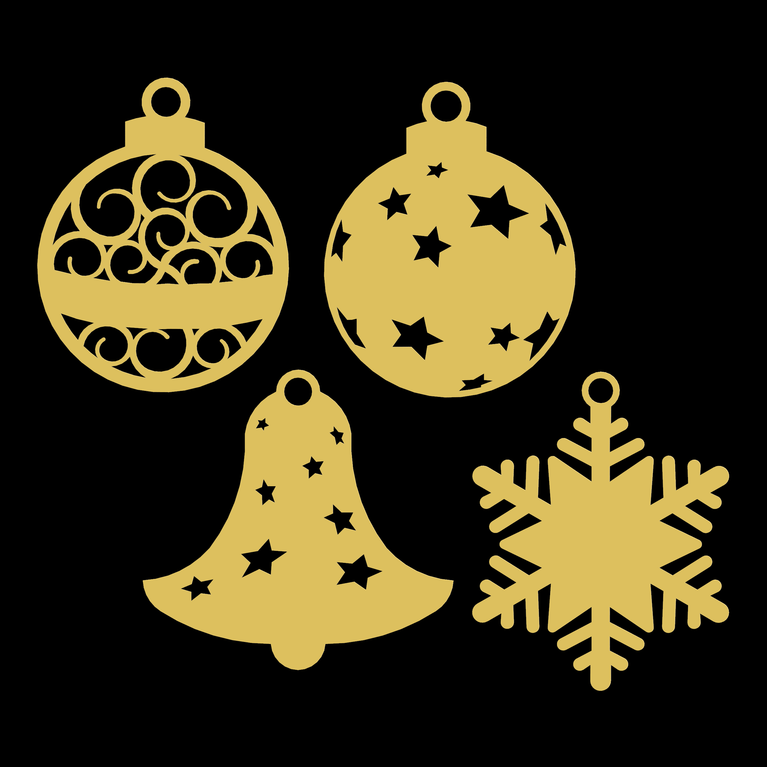 Christmas decoration 3d model
