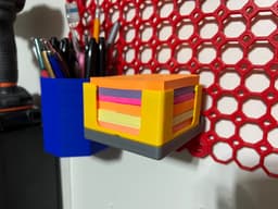 Multiboard Mounted 2x2 Gridfinity Baseplate 3d model